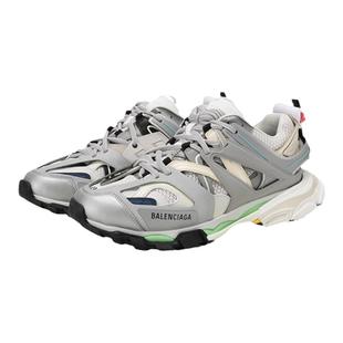 Balenciaga 男士网眼系带厚底老爹鞋运动鞋 542023 W3AC4