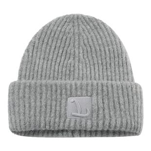 原创刺绣大头围针织帽子冬季女学生情侣保暖超大版型毛线帽显脸小