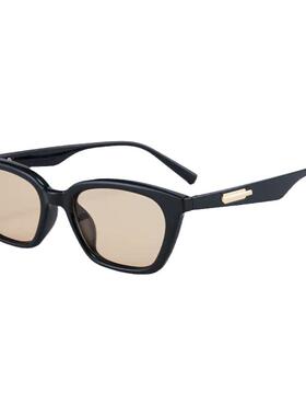 gm复古猫眼墨镜显瘦遮高颧骨