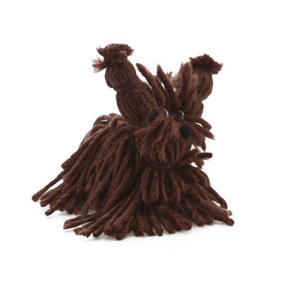 SFSG x 拖把系列棕色拖把潦草小狗玩偶包包挂件圣诞礼物2025新品