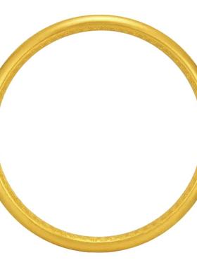 金包银泥鳅背手镯实心手镯不掉色