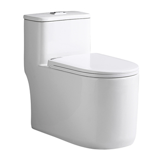 JOMOW26年新款1280度直边无凹槽防臭防大管道超漩节水虹吸坐便器