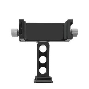 缔峰M55A双冷靴横竖拍铝合金手机夹通用桌面全金属阿卡手机夹子直播拍照可旋转英制接口固定夹座摄影器材配件