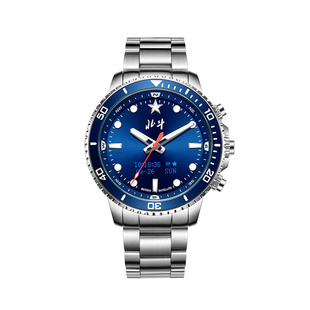 北斗手表绿水鬼远望月相陶瓷钛合金卫星定位运动商务礼品男表