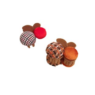 适合发量少的抓夹女秋冬樱桃小抓夹短发半扎发夹后脑勺小号鲨鱼夹