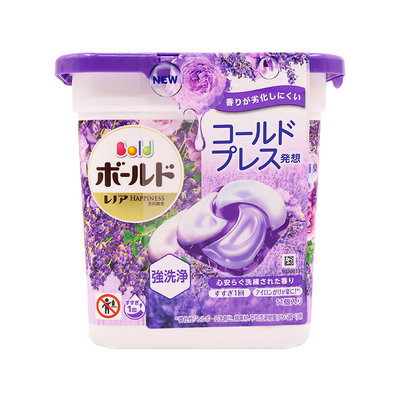 日本进口宝洁洗衣球凝珠洗衣液4D
