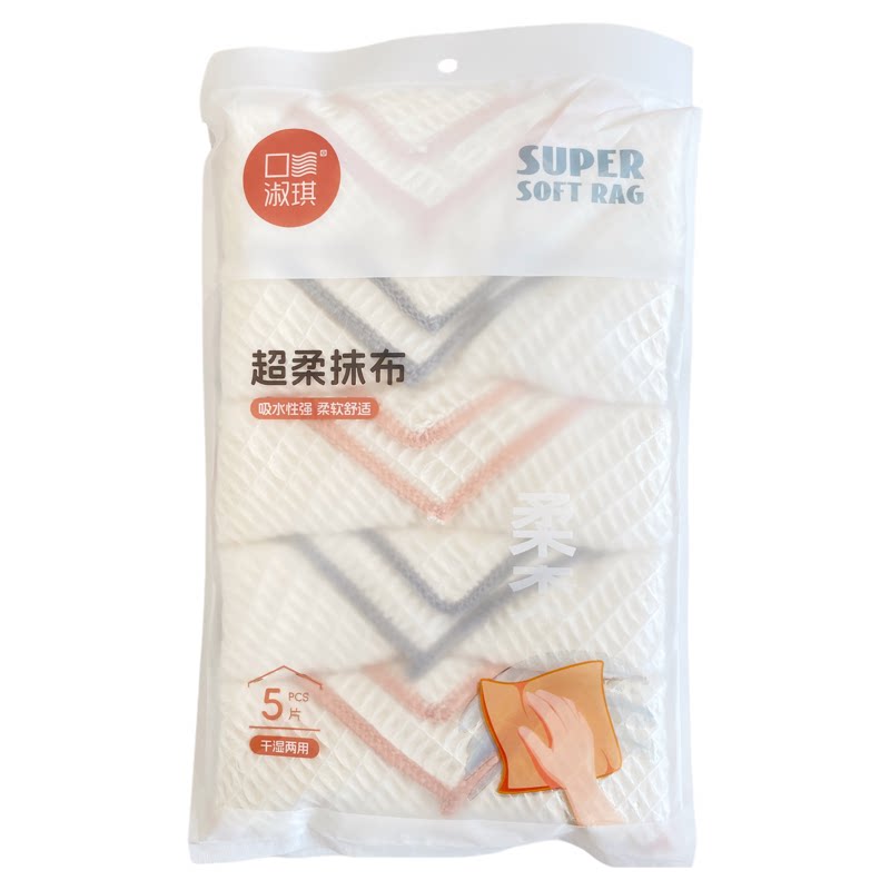 淑琪超柔不沾油吸水洗碗布