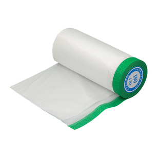 真石漆外墙加宽保护膜喷漆遮蔽膜不脱落加厚护墙膜装修室内防护膜