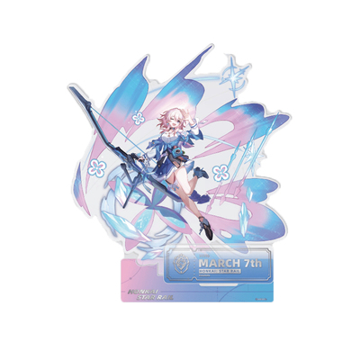 三月七亚克力银狼妲白露周边摆件