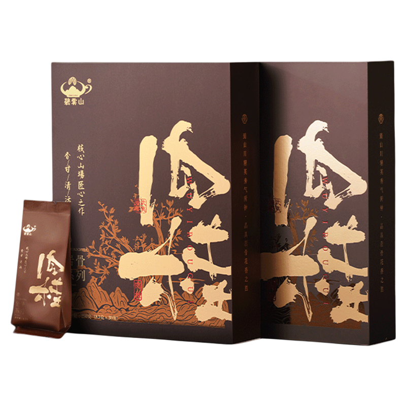 碧雾山｜岩骨系列｜正宗花果香肉桂大红袍茶叶中轻火武夷岩茶500g