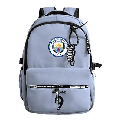 曼城队哈兰德德布劳内双肩背包