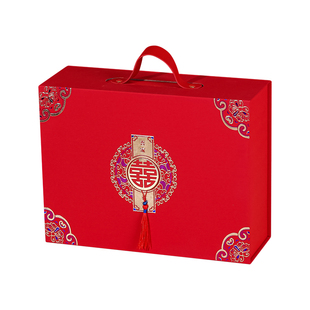 特大号订婚结婚回礼专用礼盒生日伴手礼喜糖吾家有喜零食公司年会