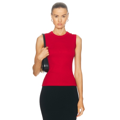 [春季新品]FLORE FLORE ESME 上装 红色REVOLVE小众新款