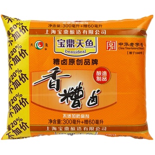 上海宝鼎天鱼香糟卤360mlx36三年陈糟卤酒糟卤汁泡椒鸡爪整箱批发