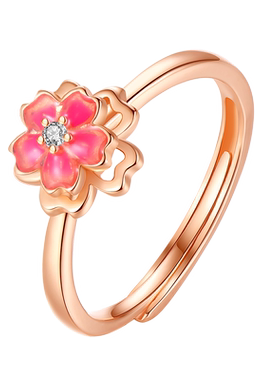 会旋转的戒指哄女友必备生日礼物