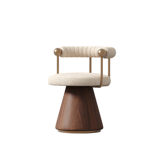 班白设计师原创梳妆椅法式复古风中古风化妆椅高级轻奢感梳妆凳