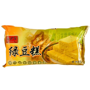 吉林福源馆老字号老式绿豆糕绿豆制作口味纯正400克糕点软绵好吃