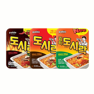【徐艺洋同款】热巴同款韩国进口paldo八道泡面极地辣牛肉方便面