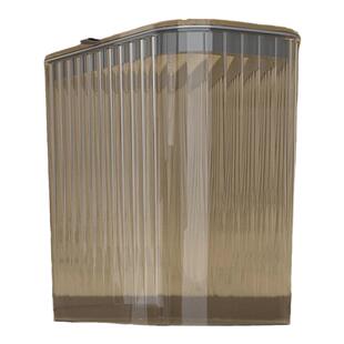 卫生间洗澡放干净衣服神器浴室柜子壁挂式透明带盖换洗衣服置物架