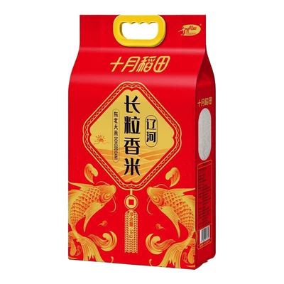 十月稻田东北大米辽河长粒香大米5kg