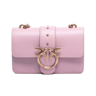 【自营】PINKO女士小号燕子包酒红色链条包斜挎包送礼1P22AB Y6XT