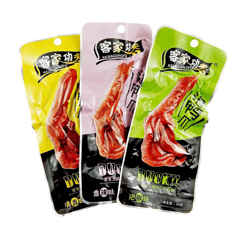 土楼泡鸭爪酸辣腌制香辣可口