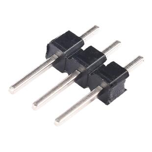间距2.54MM 单排针1*3p/4p/8P/16p/20p单排插针LCD1602/12864模块