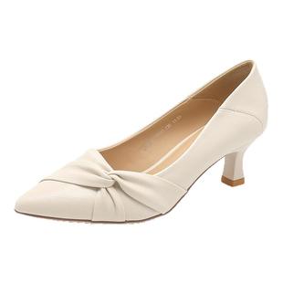 大东尖头细跟高跟鞋女气质高级不累脚女鞋2026新款春季配裙子单鞋