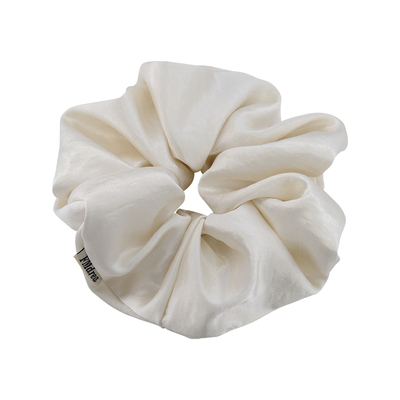 suzyacc kr缎面光泽感大号发圈女低马尾皮筋法式简约高级大肠圈