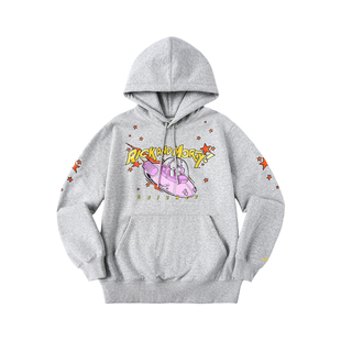 【Rick and Morty官方联名】WHOOSIS 失控飞船印花刺绣帽衫