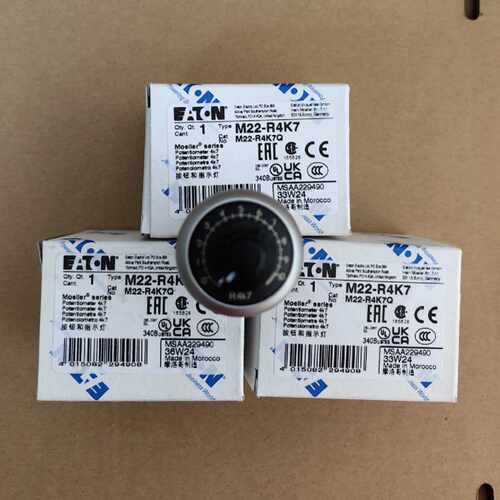 议价全新进口正品伊顿可调电阻进口电位器 M22-R4K7 PA6-GF30 UL