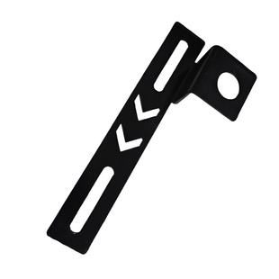 电动车前车牌改装固定支架适用于小牛九号加厚铁质前牌照框车牌架