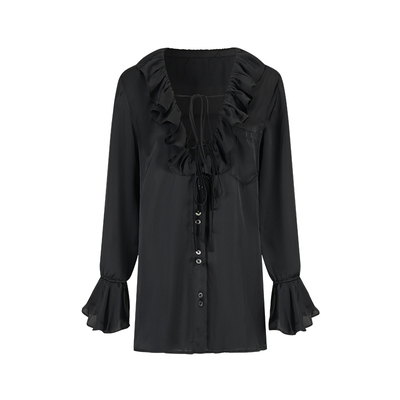 设计感小众衬衫女款2026新款上衣