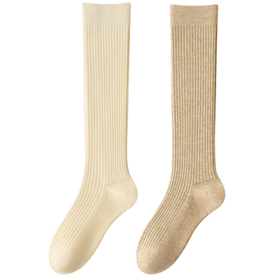 【秋冬羊毛保暖加绒加厚小腿袜】