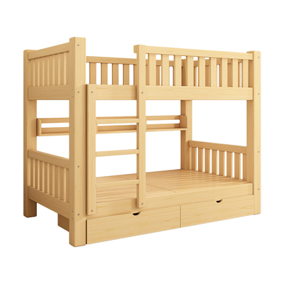 全实木上下铺双层床高低子母床