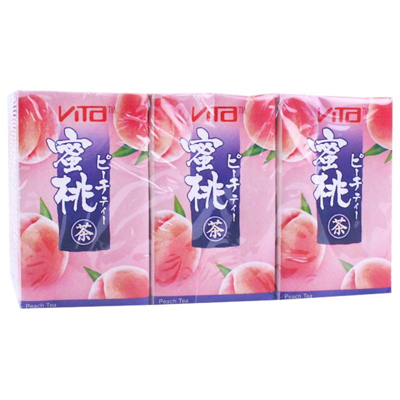 进口蜜桃茶香港版果味饮料