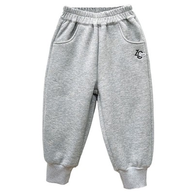 男童加绒裤子秋冬装儿童宝宝裤