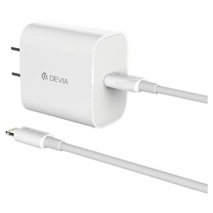 迪沃DEVIA星动系列PD20W快充充电器套装适用苹果iPhone14/13/12