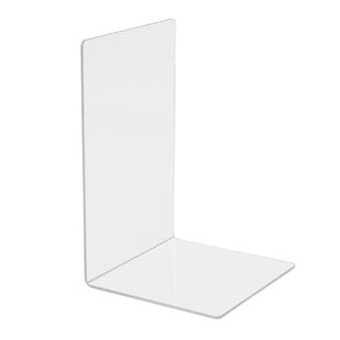 亚克力透明书立架书托加厚书本展示架图书馆陈列架挡板神器咖啡馆桌面摆放书ins简约家用收纳固定隔板挡板书