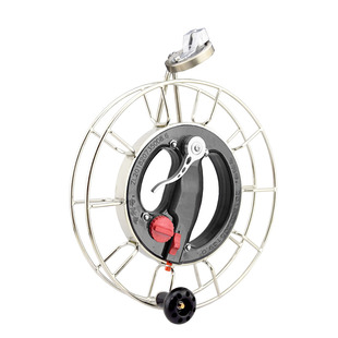 23新款不锈钢风筝线轮带刹车防倒转成人手握轮静音大轴承线轴钓鱼