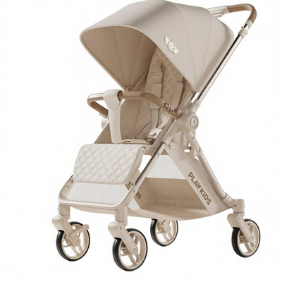 playkids普洛可K5pro口袋推车p3可坐躺一键收车婴幼儿推车K6 max