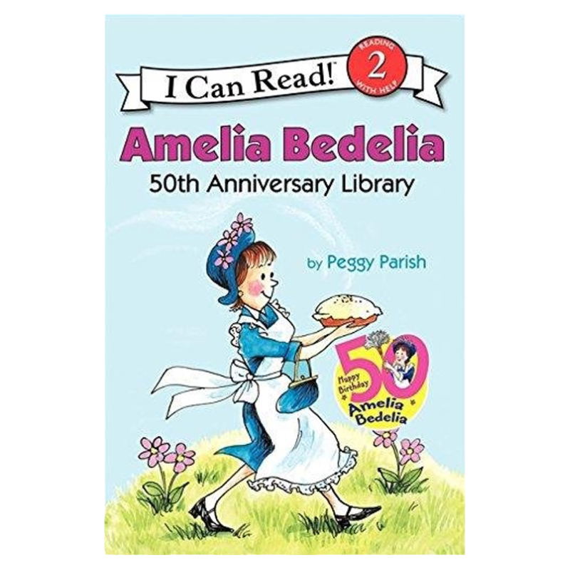 英文原版 Amelia Bedelia 50th Anniversary Library 阿米莉亚 糊涂女佣分级阅读 I Can Read Level 2 50周年 进口英语原版书籍