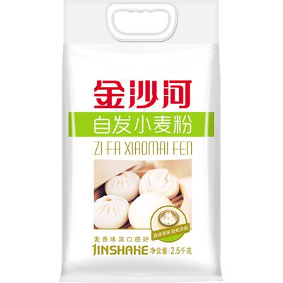 金沙河中筋面粉自发粉2.5kg×1包