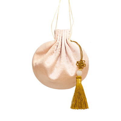 古风绸缎纯色香囊空袋香包荷包袋