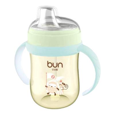 贝优能ppsu鸭嘴水杯学饮两用防呛