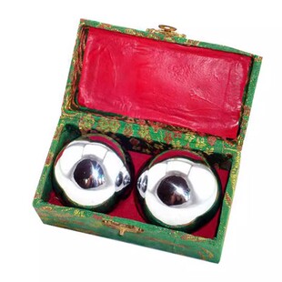 健身钢珠健身球小号大号球保健球手球铁球实心手指手腕防鼠标手