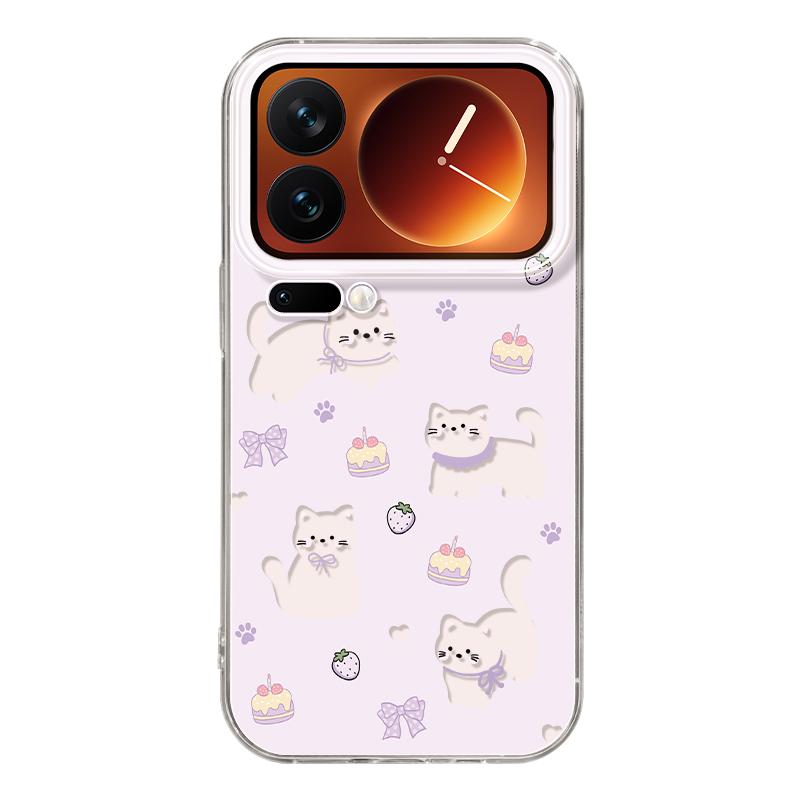 适用小米17手机壳女款17pro保护套新款小米13ultra全包防摔12pro硅胶高级外壳14青春版镂空15por好看动物软壳