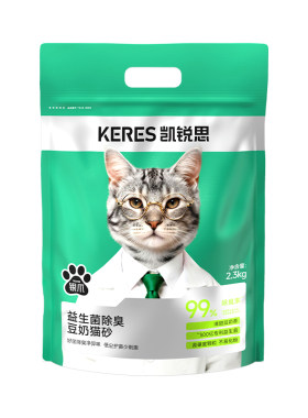 凯锐思除臭99%豆腐猫砂
