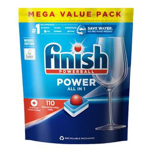 finish亮碟洗碗块进口三合一洗碗粉凝珠清洁剂西门子洗碗机洗涤块