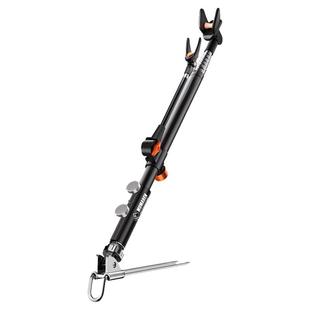 牧马人不锈钢炮台支架钓鱼竿架杆地插支架加粗台钓手竿支撑架竿架